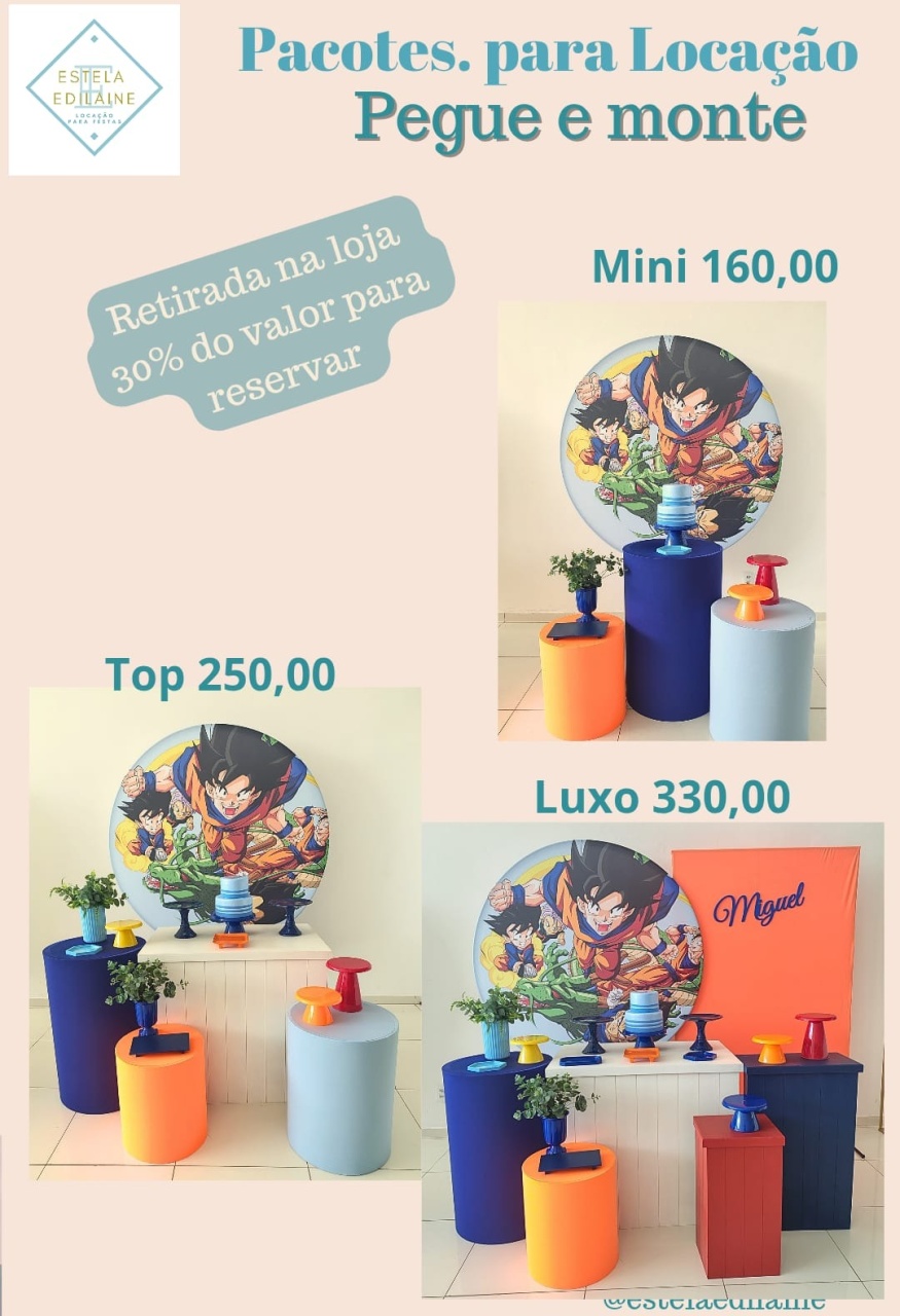 Dragon Ball - Estela Edilaine Pegue e monte 