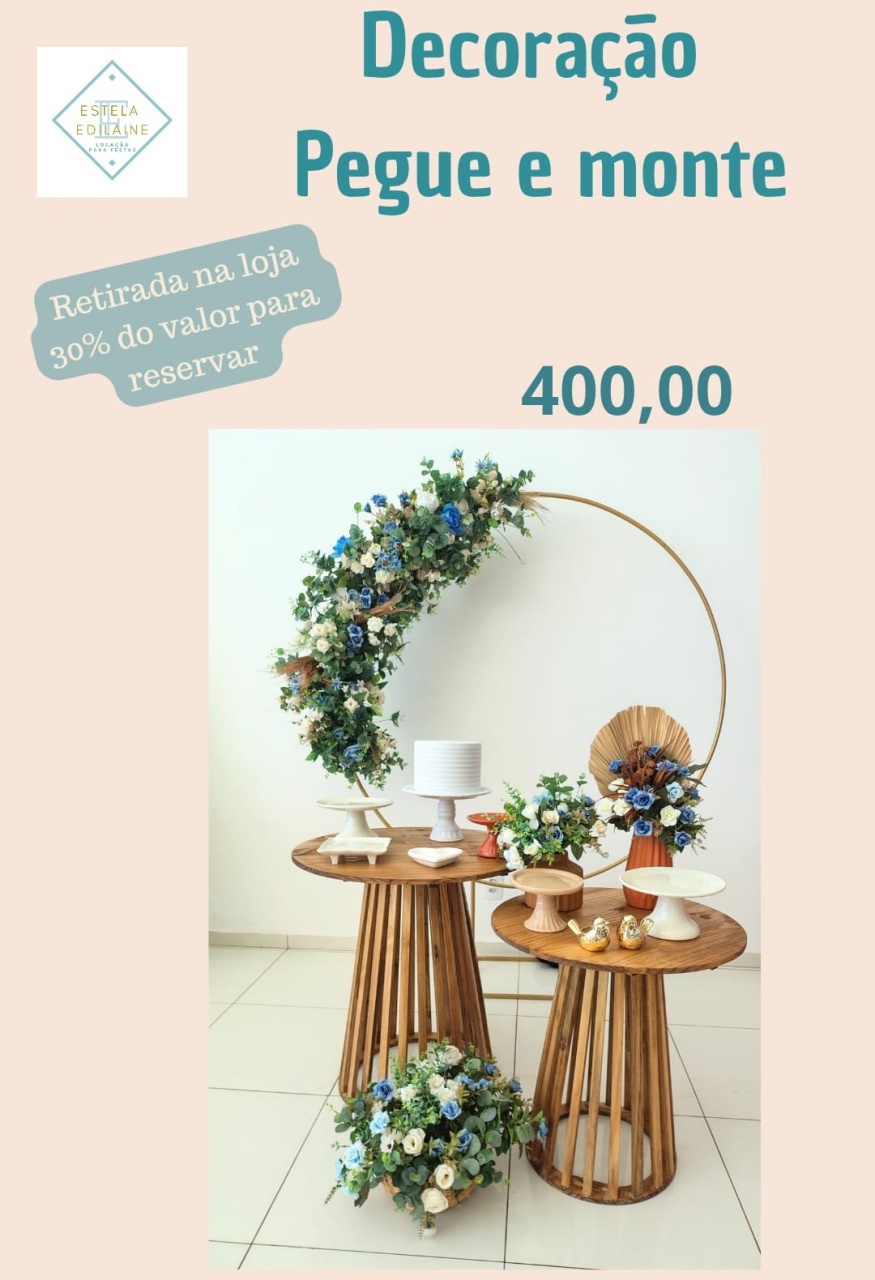 Adulto/Casamento - Estela Edilaine Pegue e monte 