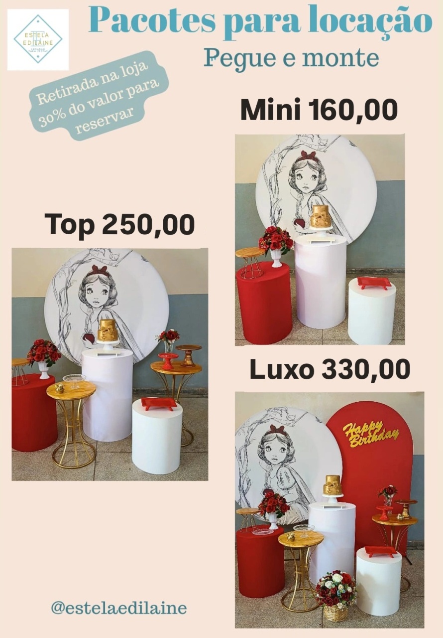 Branca de Neve 2 - Estela Edilaine Pegue e monte 
