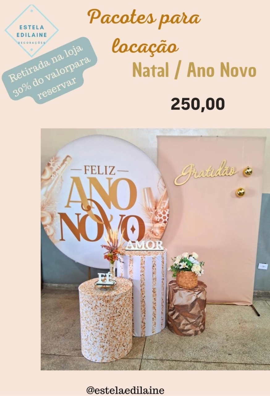 Ano Novo 18 Indisponivel - Estela Edilaine Pegue e monte 