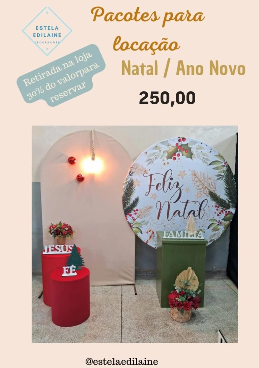 Natal 5 Indisponivel - Estela Edilaine Pegue e monte 