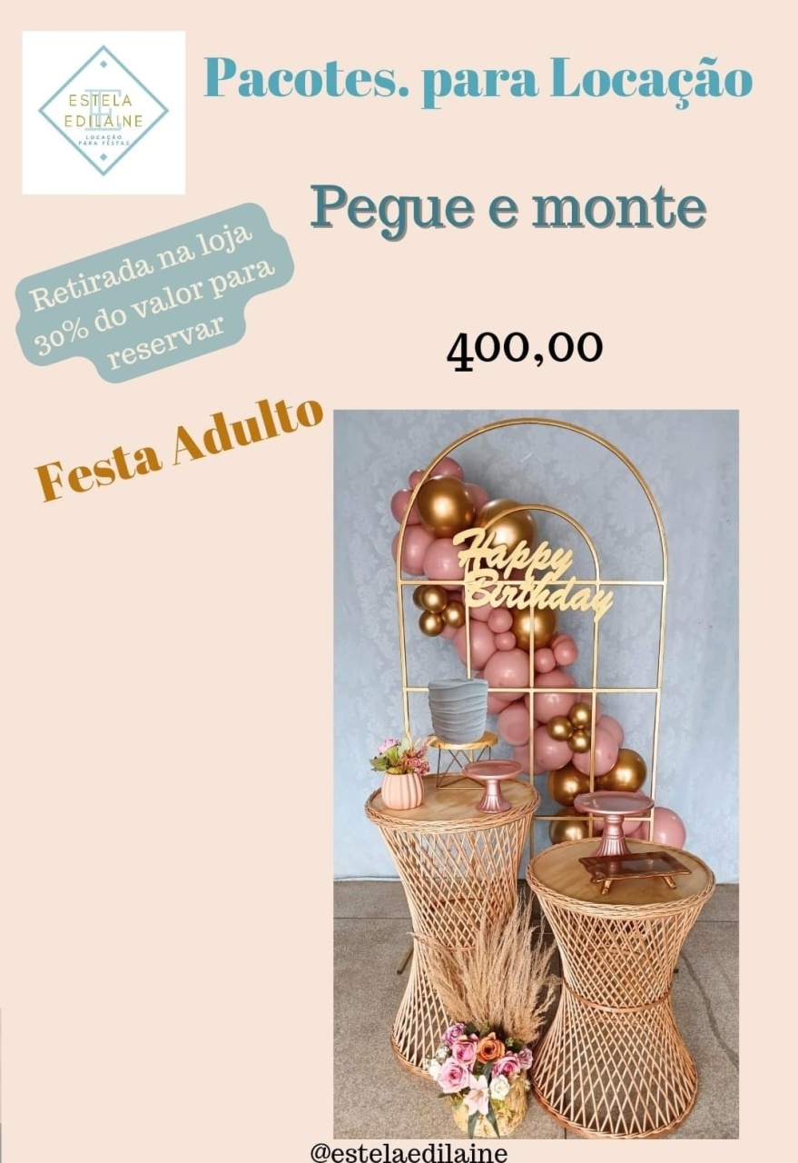 Festa Adulto - Estela Edilaine Pegue e monte 