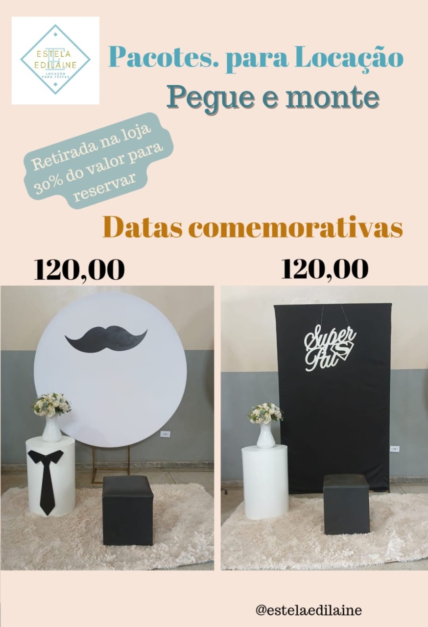 Dia dos Pais 4 - Estela Edilaine Pegue e monte 