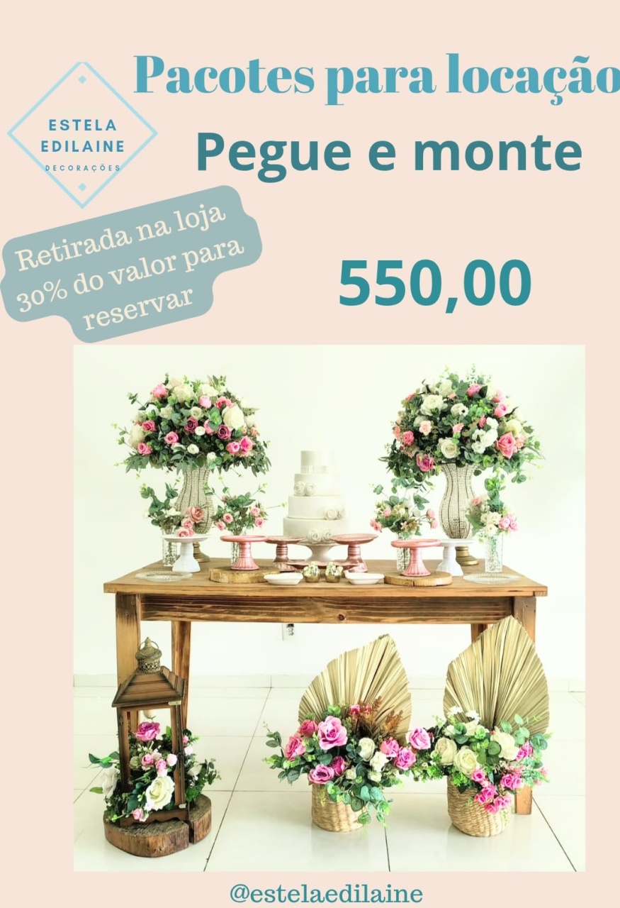 Casamento 10 - Estela Edilaine Pegue e monte 