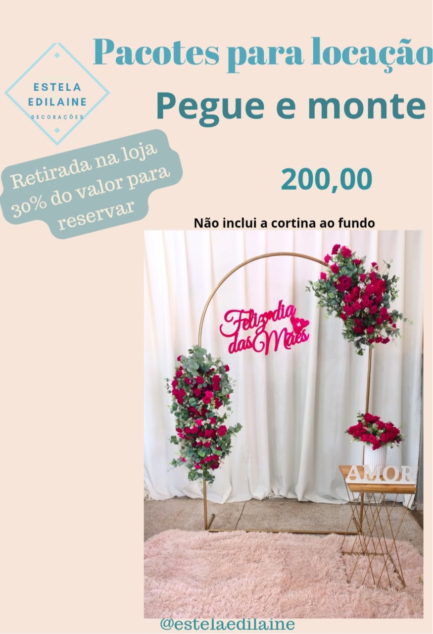 Dia das Mães 4 - Estela Edilaine Pegue e monte 