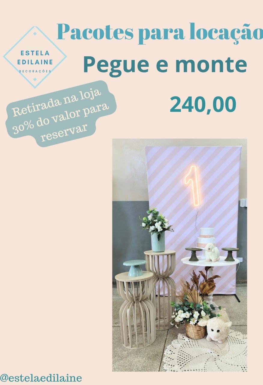 Ovelhinha Clean - Estela Edilaine Pegue e monte 