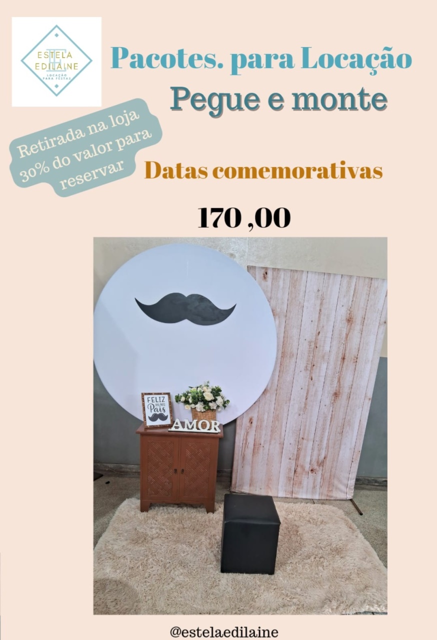 Dia dos Pais 6 - Estela Edilaine Pegue e monte 
