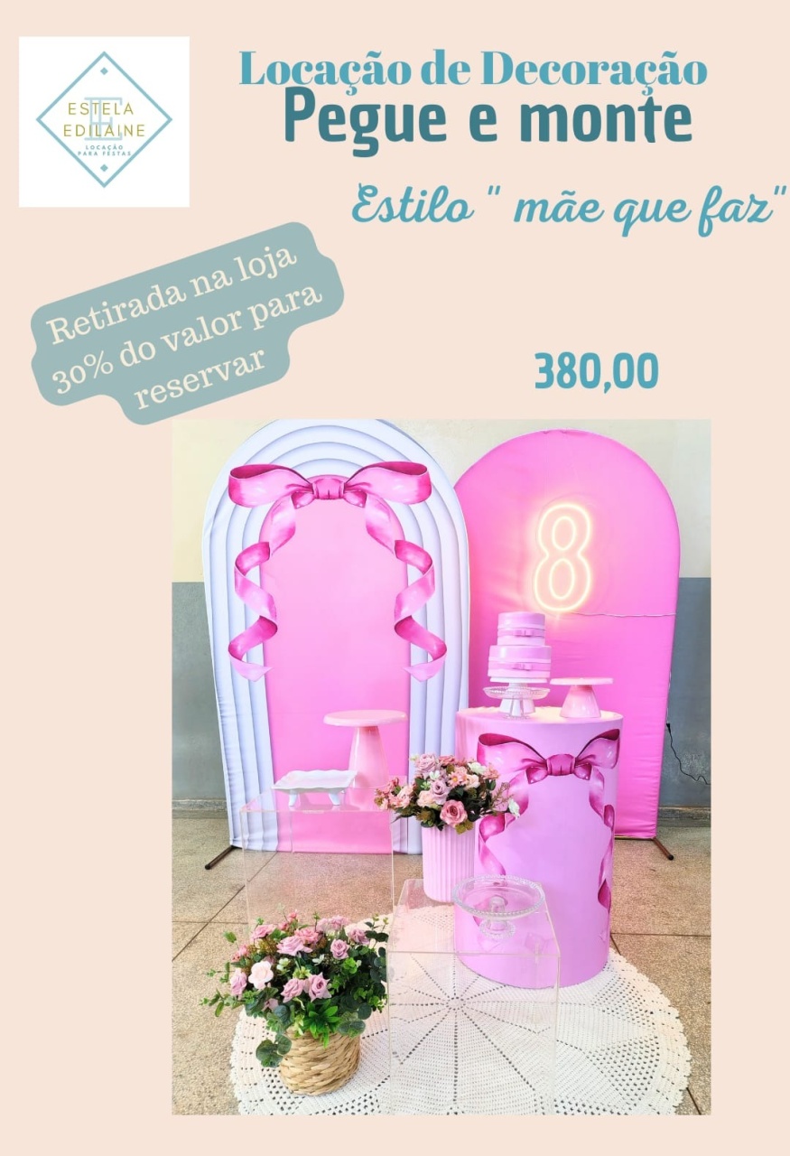 Laço - Estela Edilaine Pegue e monte 