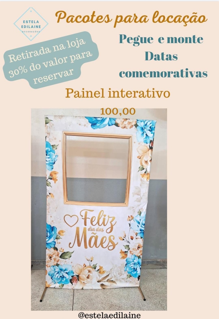 Dia das Mães 3 - Estela Edilaine Pegue e monte 