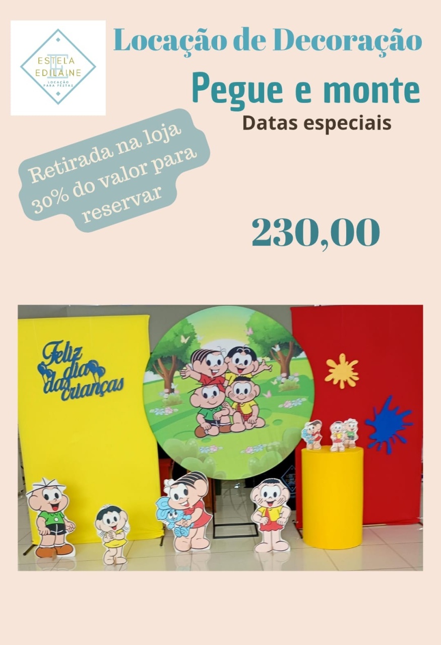 Dia das Crianças 6 - Estela Edilaine Pegue e monte 