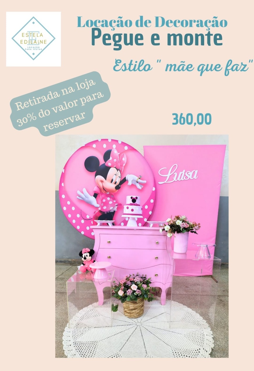 Minnie Rosa - Estela Edilaine Pegue e monte 