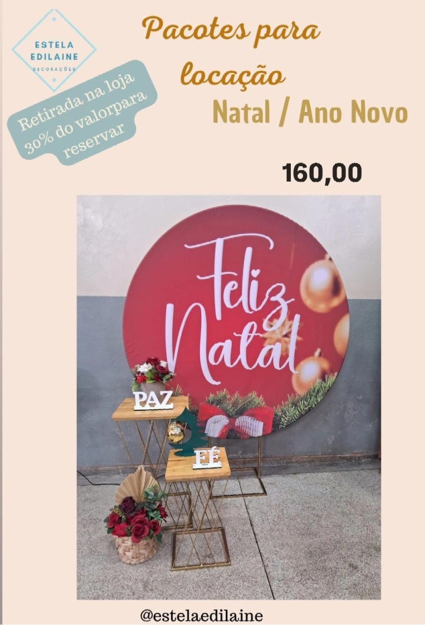 Natal 3 Indisponivel - Estela Edilaine Pegue e monte 