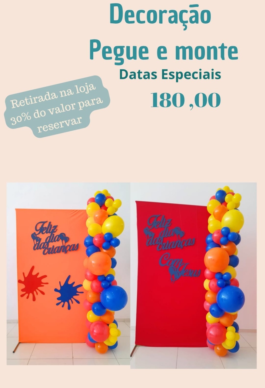Dia das Crianças 3 - Estela Edilaine Pegue e monte 