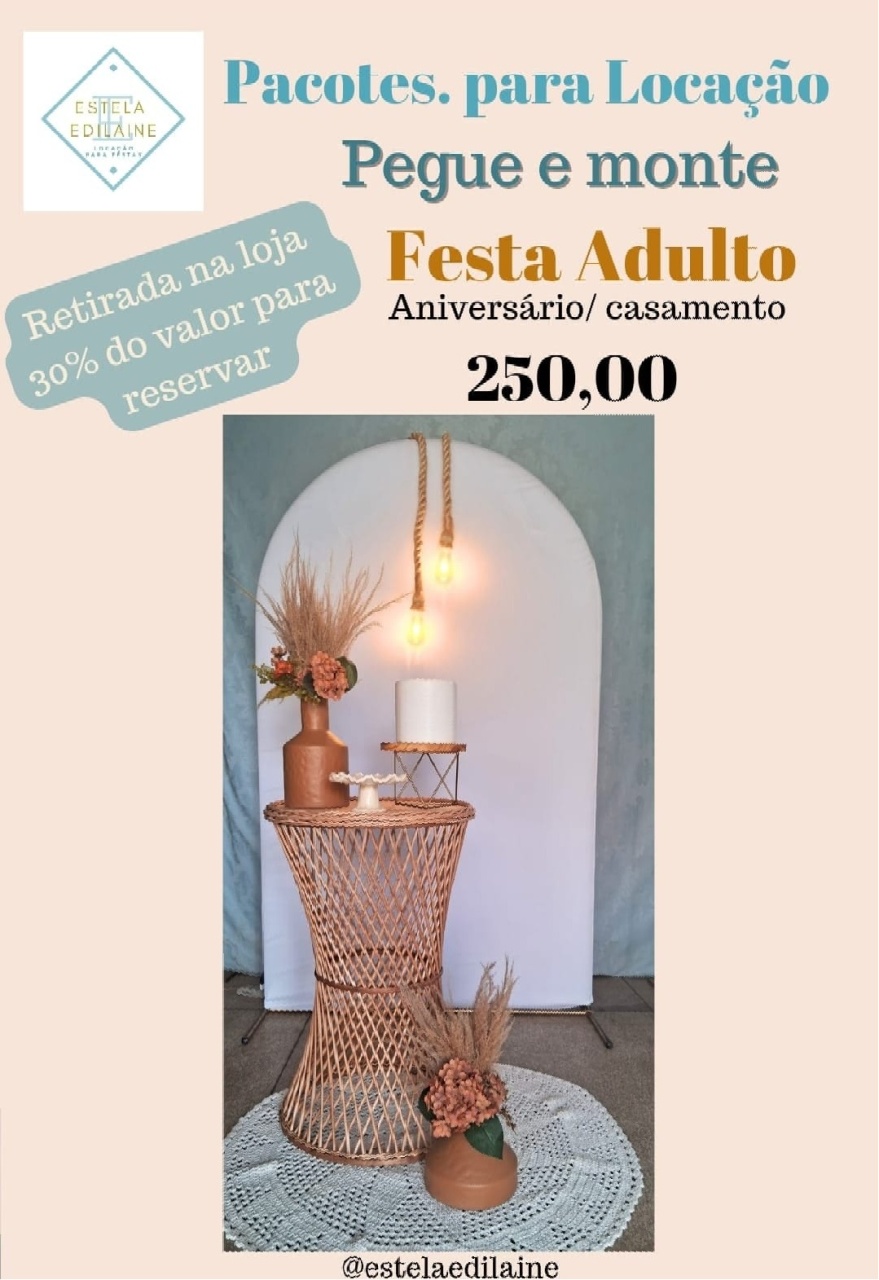 Festa Adulto - Estela Edilaine Pegue e monte 