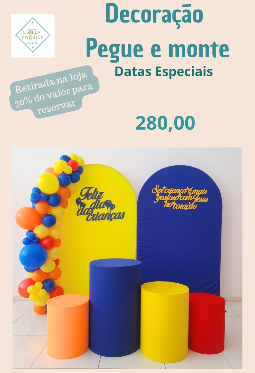 Dia das Crianças 5 - Estela Edilaine Pegue e monte 