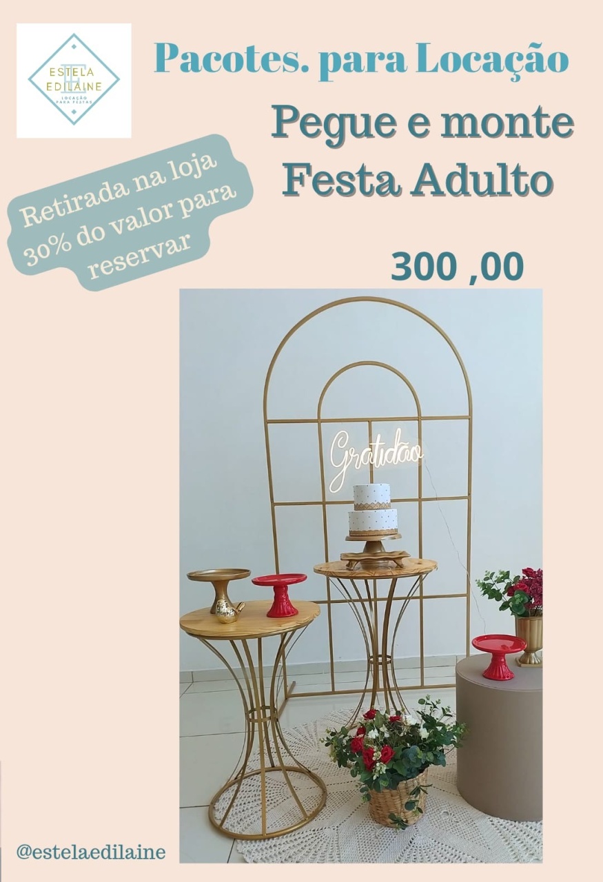 Festa Adulto Vermelho - Estela Edilaine Pegue e monte 