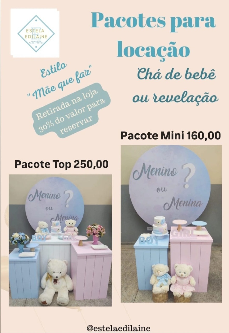 Relação Menino/Menina  - Estela Edilaine Pegue e monte 