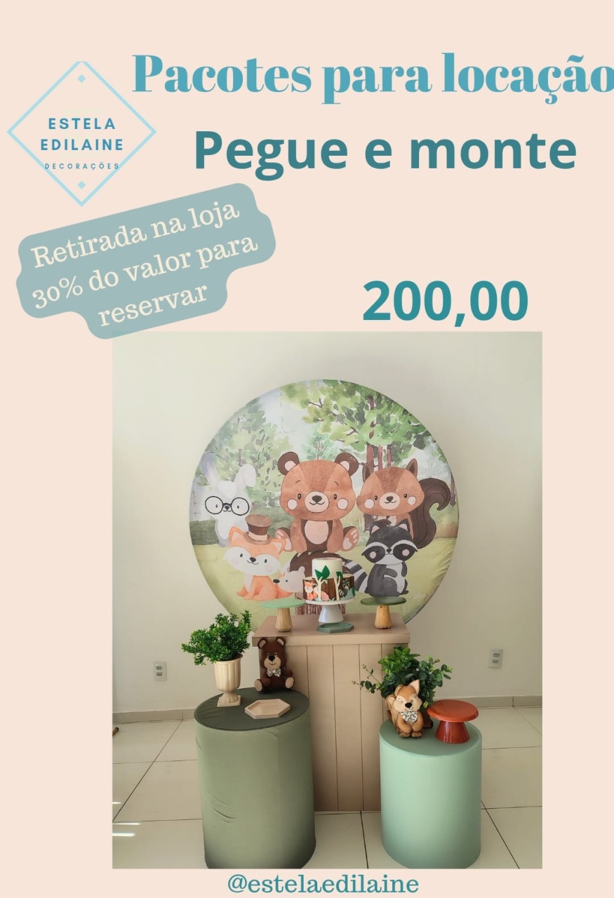 Bosque Variação - Estela Edilaine Pegue e monte 
