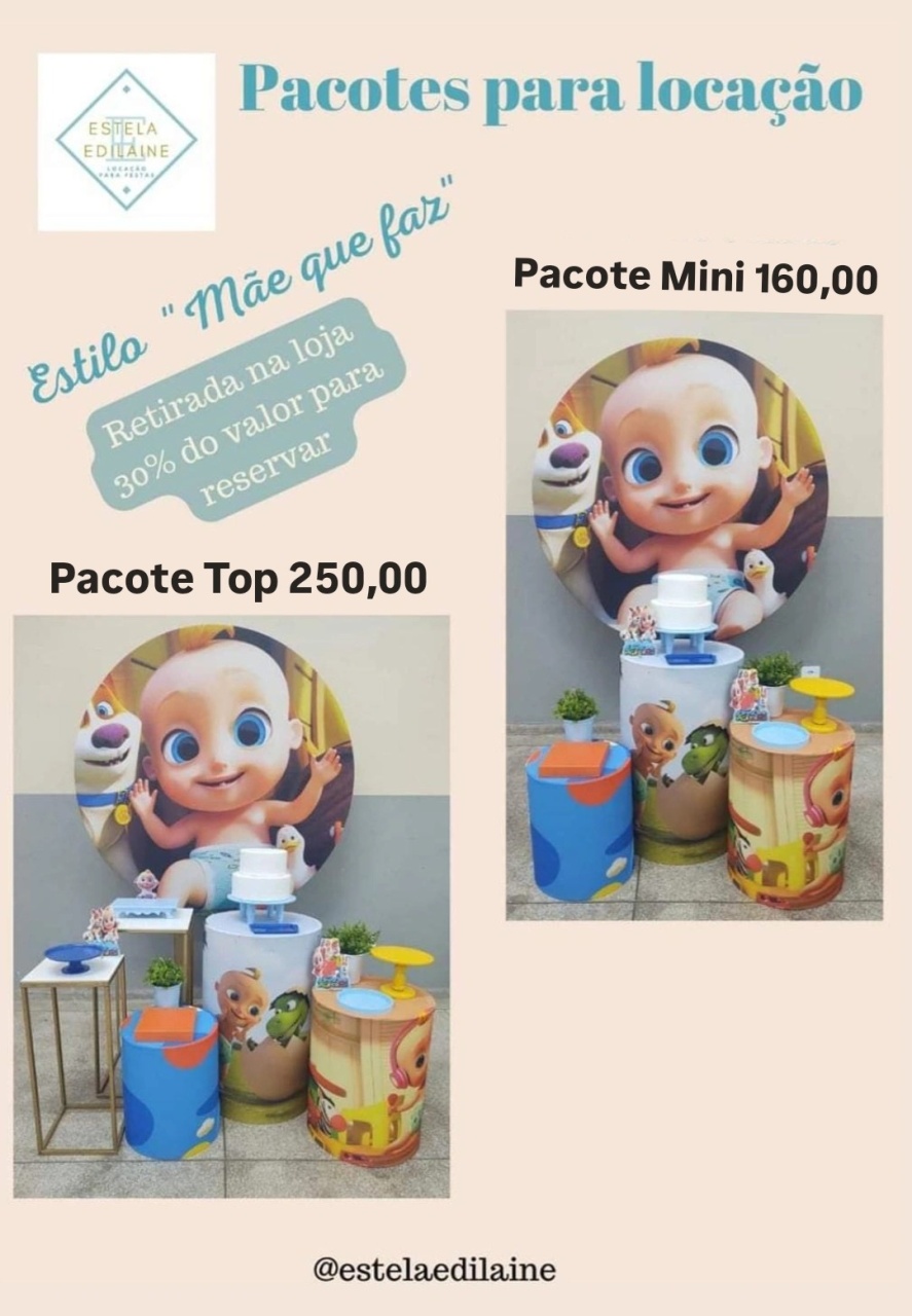 Bebe Leo Kids - Estela Edilaine Pegue e monte 