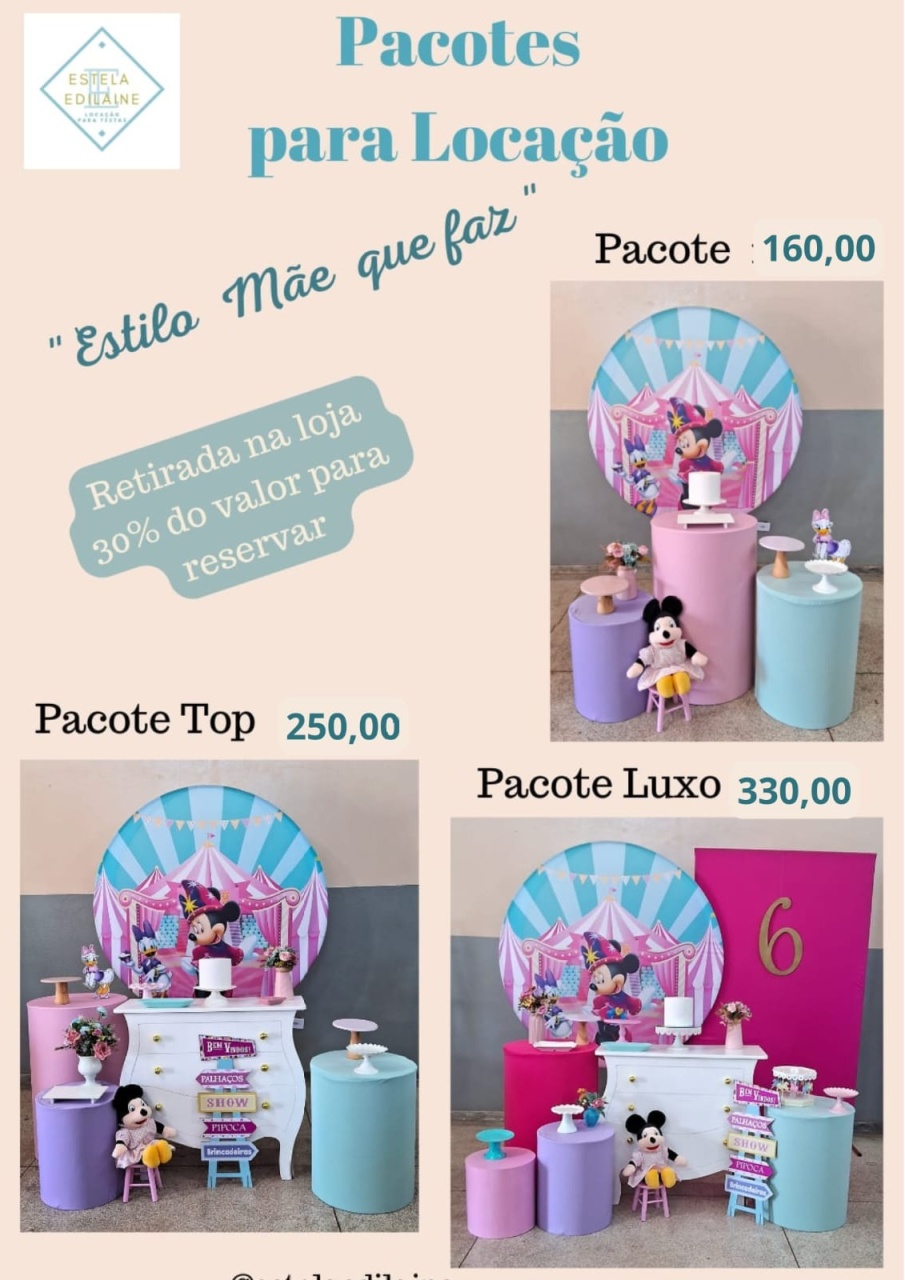 Parque da Minnie - Estela Edilaine Pegue e monte 