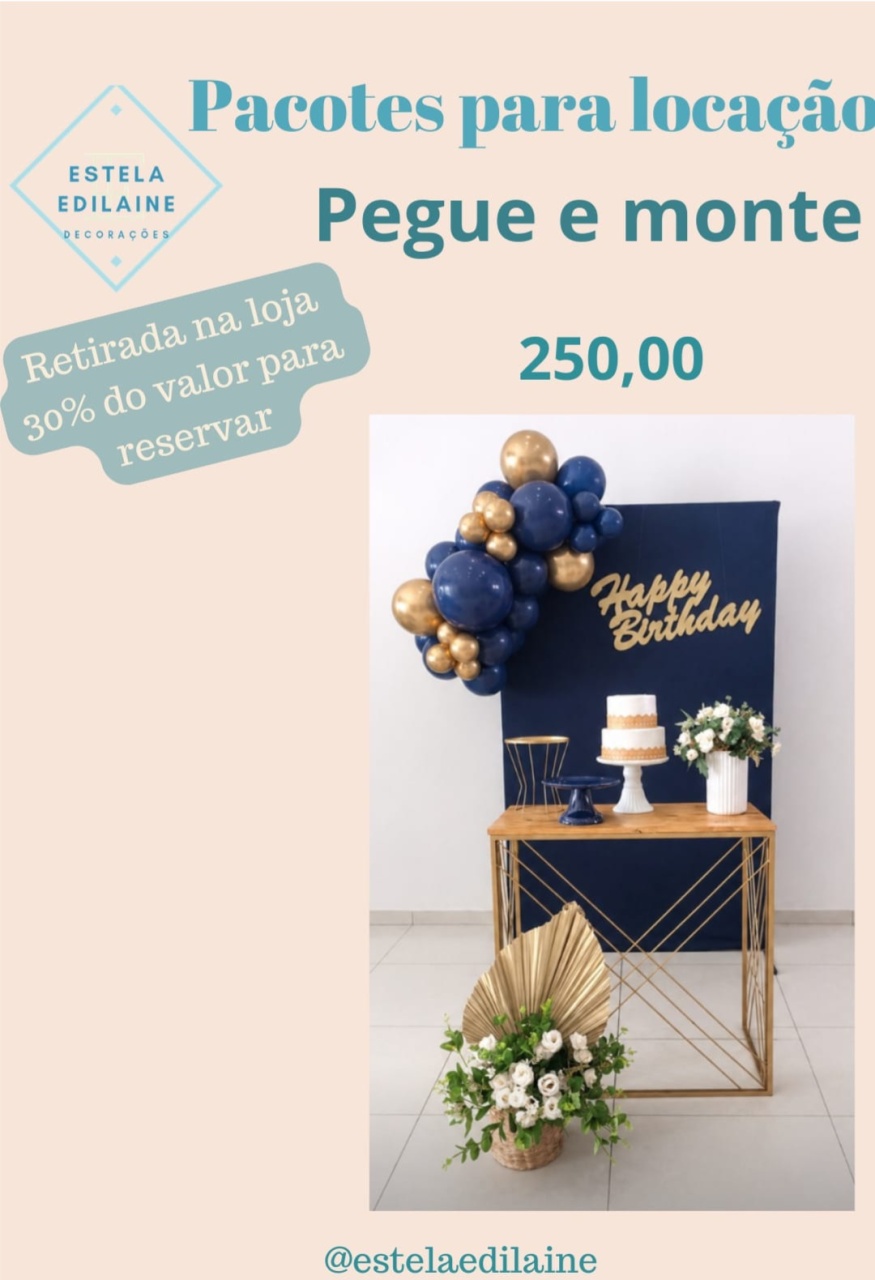 Kit 250 7 - Estela Edilaine Pegue e monte 