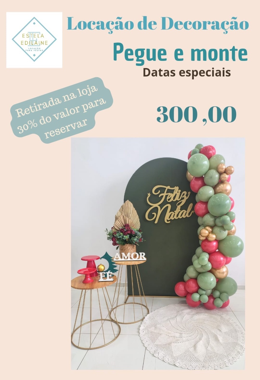 Natal 18 - Estela Edilaine Pegue e monte 