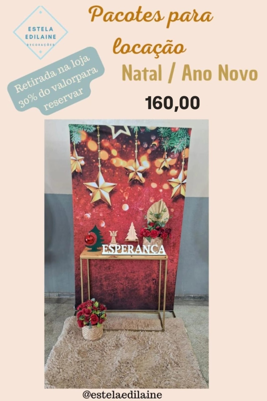 Natal 11 - Estela Edilaine Pegue e monte 