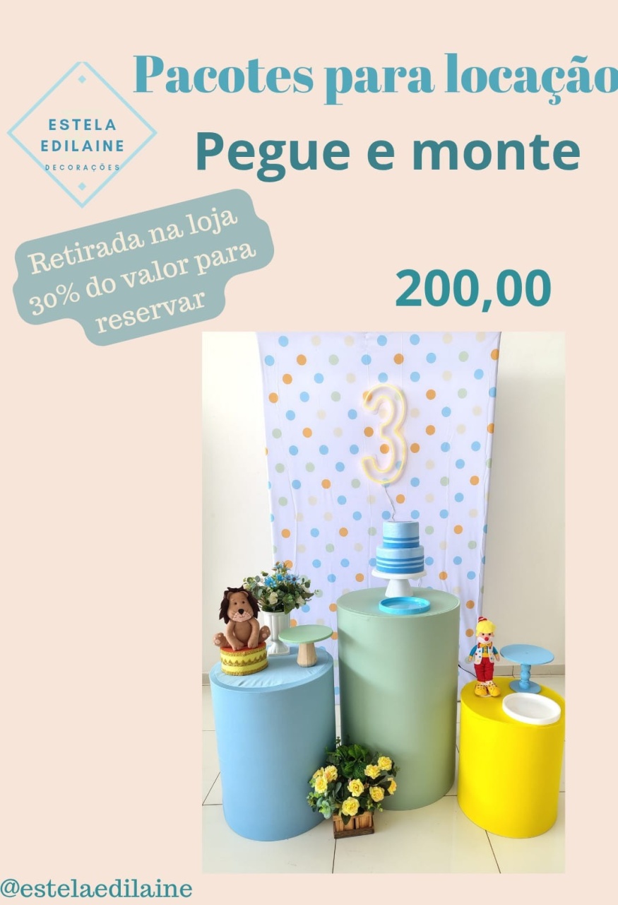 Circo Clean - Estela Edilaine Pegue e monte 
