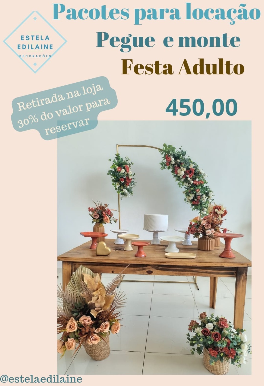 Casamento. - Estela Edilaine Pegue e monte 