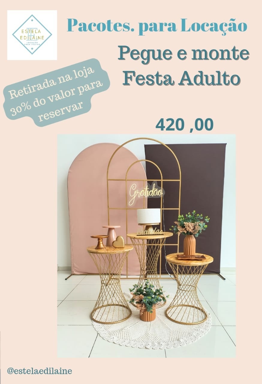 Festa Adulto - Estela Edilaine Pegue e monte 