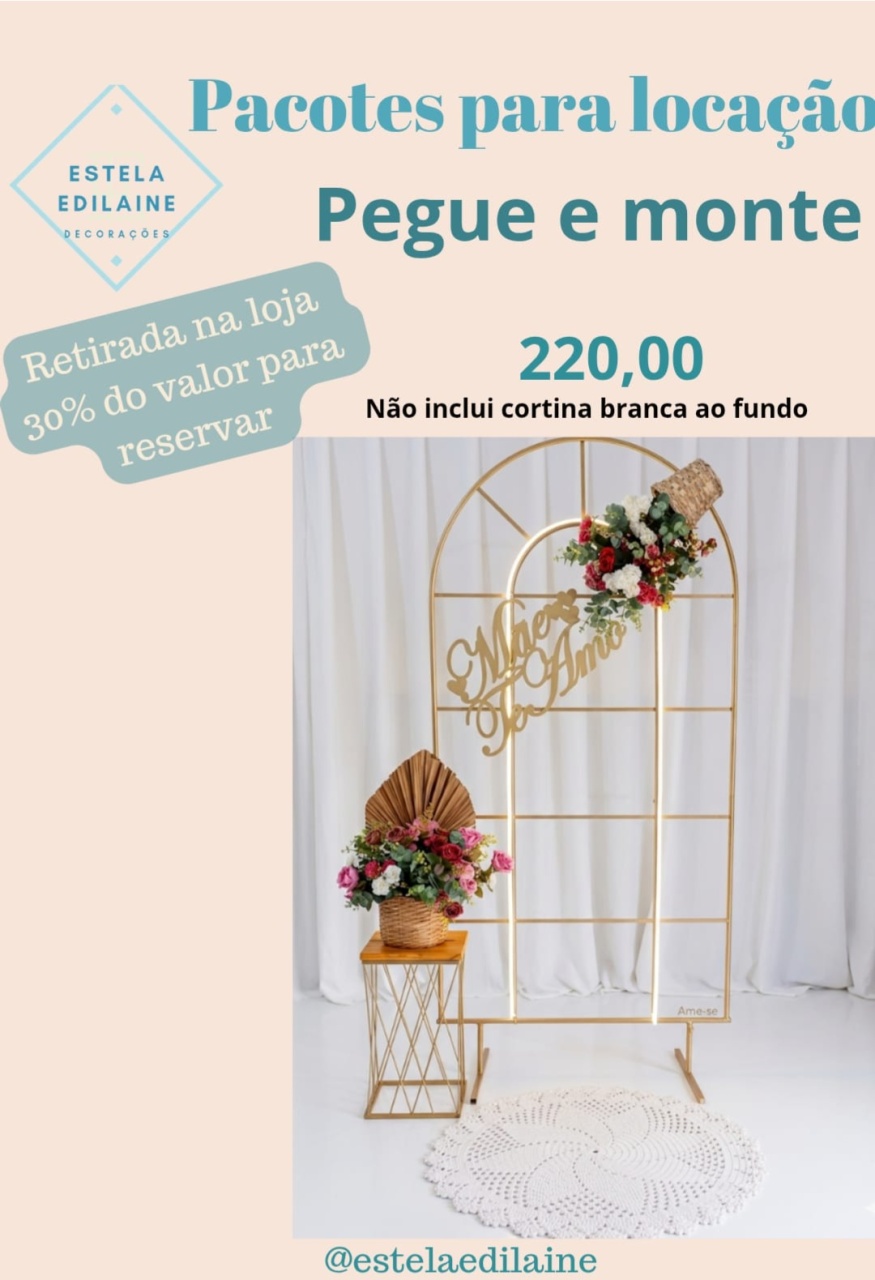 Dia das Mães 14 - Estela Edilaine Pegue e monte 