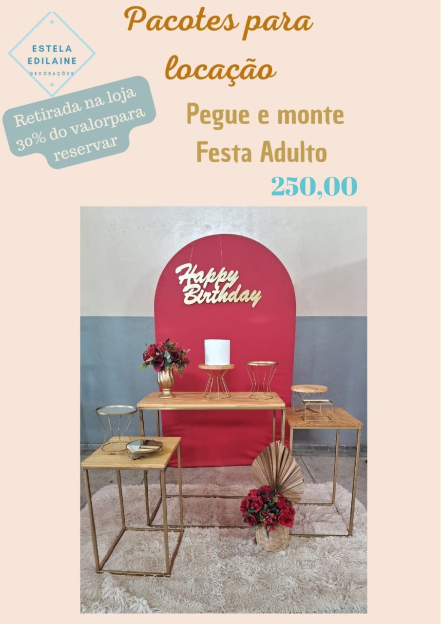 Festa Adulto - Estela Edilaine Pegue e monte 