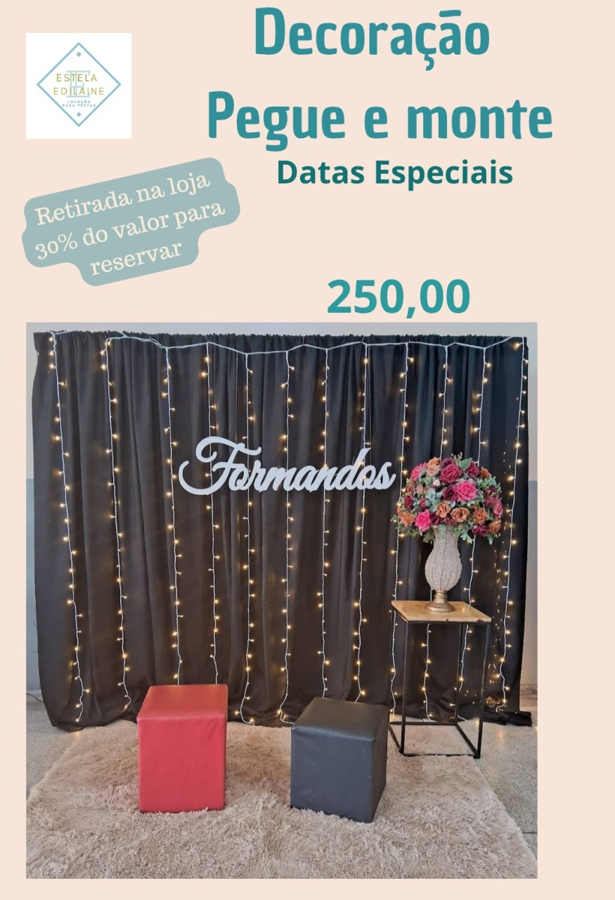 Formatura 2 - Estela Edilaine Pegue e monte 