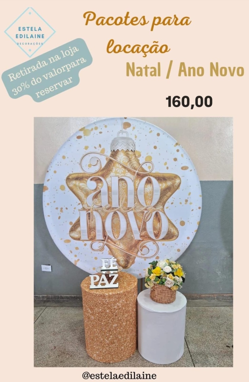 Ano Novo 15 Indisponivel - Estela Edilaine Pegue e monte 