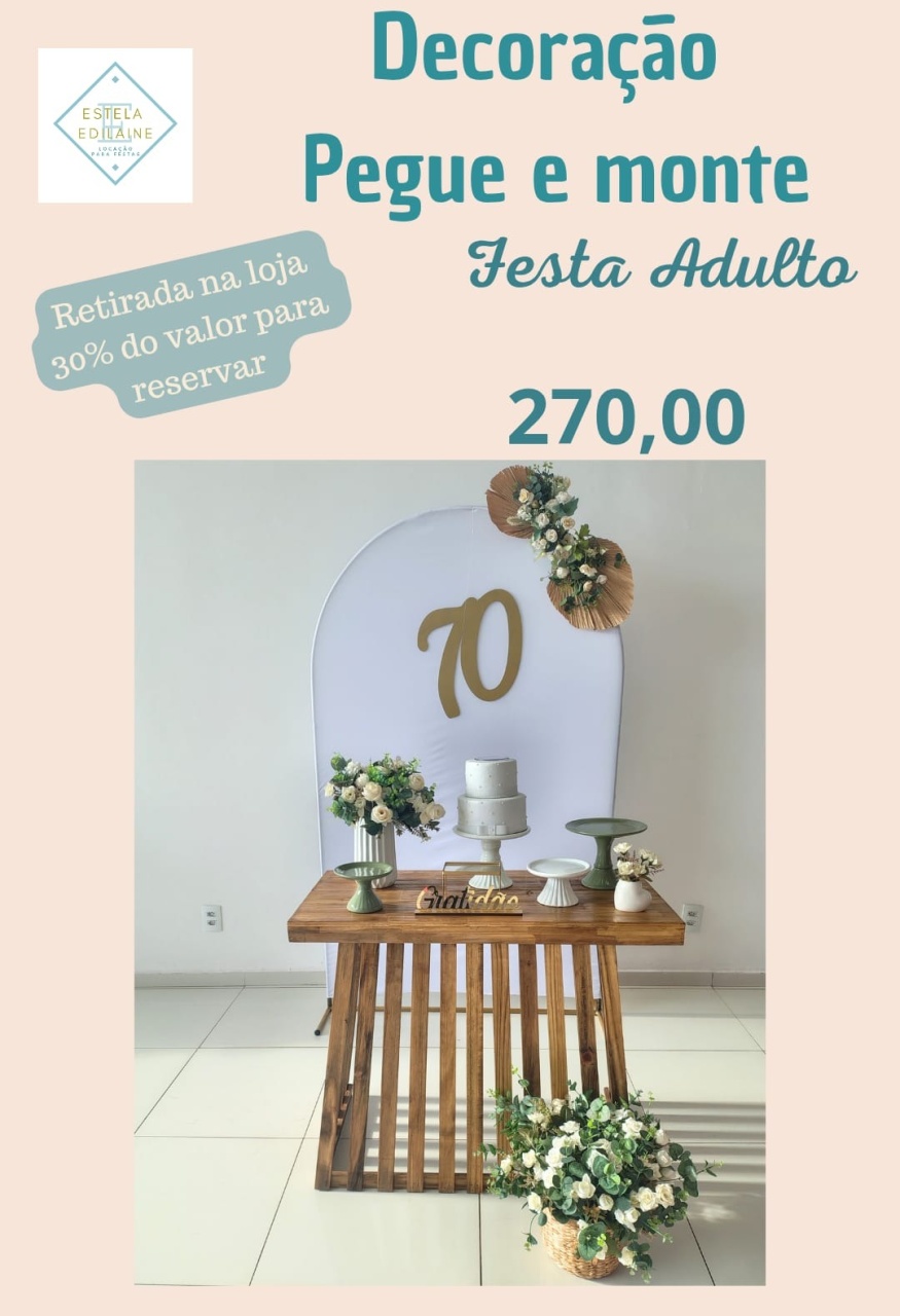 Adulto 1 - Estela Edilaine Pegue e monte 