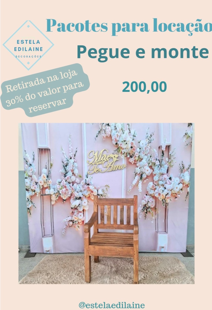 Dia das Mães 9 - Estela Edilaine Pegue e monte 