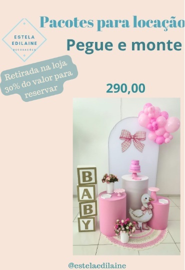 Patinha Rosa 2 - Estela Edilaine Pegue e monte 