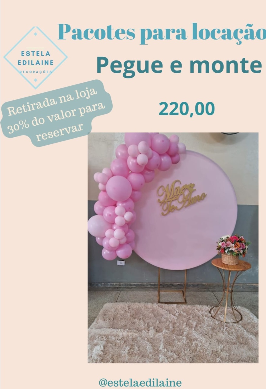 Dia das Mães 8 - Estela Edilaine Pegue e monte 