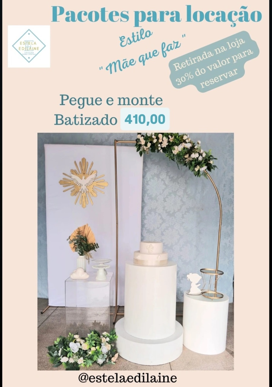 Batizado 8 - Estela Edilaine Pegue e monte 