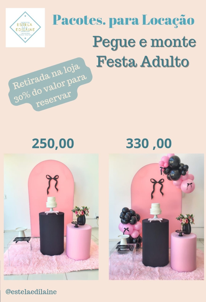 Rosa Com Laço / 15 Anos - Estela Edilaine Pegue e monte 