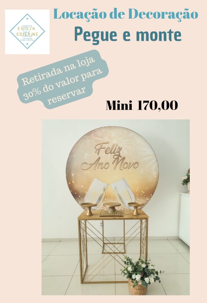 Ano Novo 40 Indisponivel - Estela Edilaine Pegue e monte 