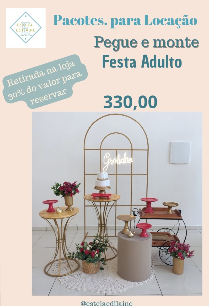 Adulto -Gratidão - Estela Edilaine Pegue e monte 