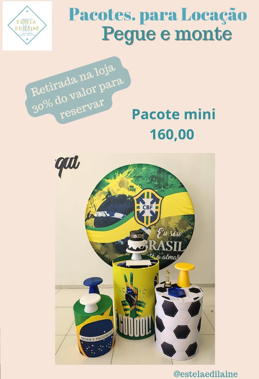 Copa Do Mundo/Brasil 3 - Estela Edilaine Pegue e monte 