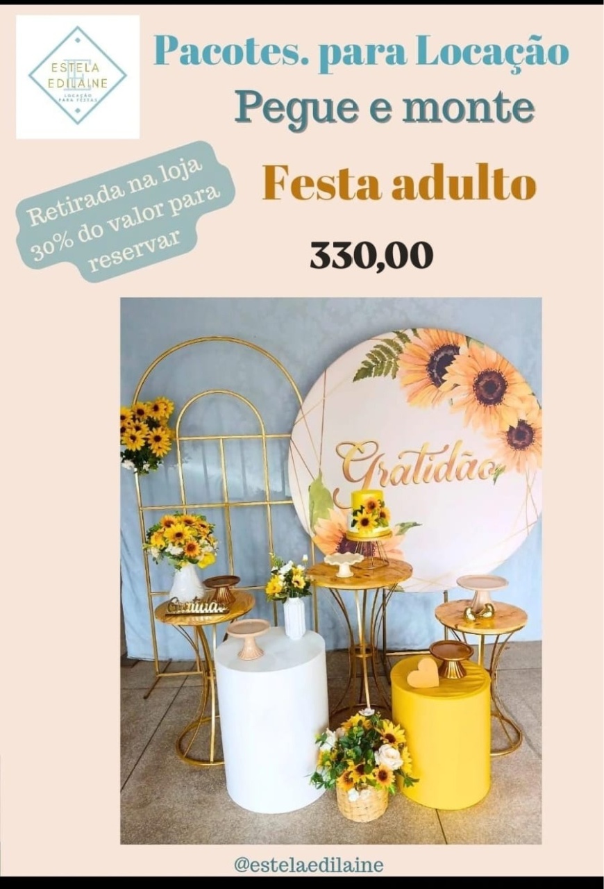 Girassol 4 - Estela Edilaine Pegue e monte 