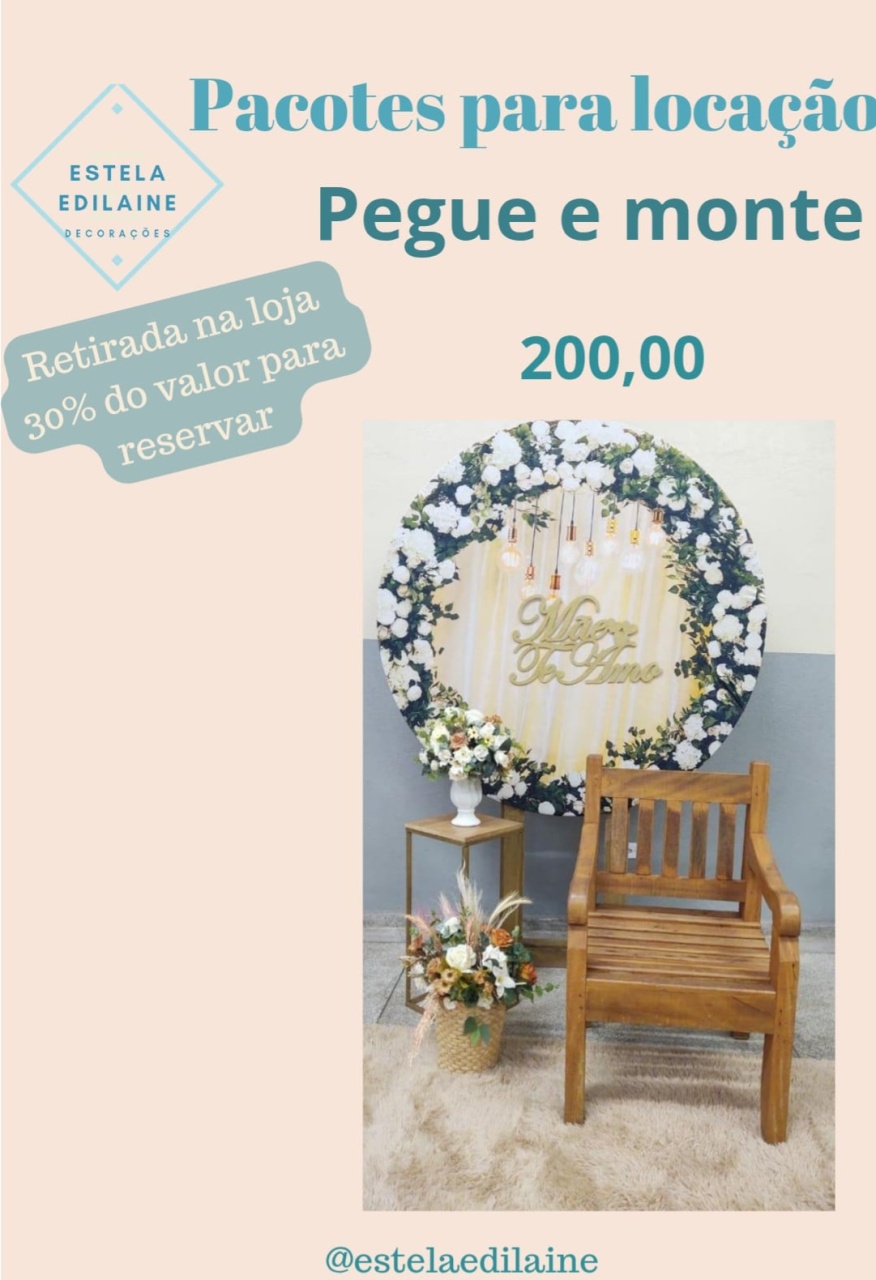 Dia das Mães 13 - Estela Edilaine Pegue e monte 