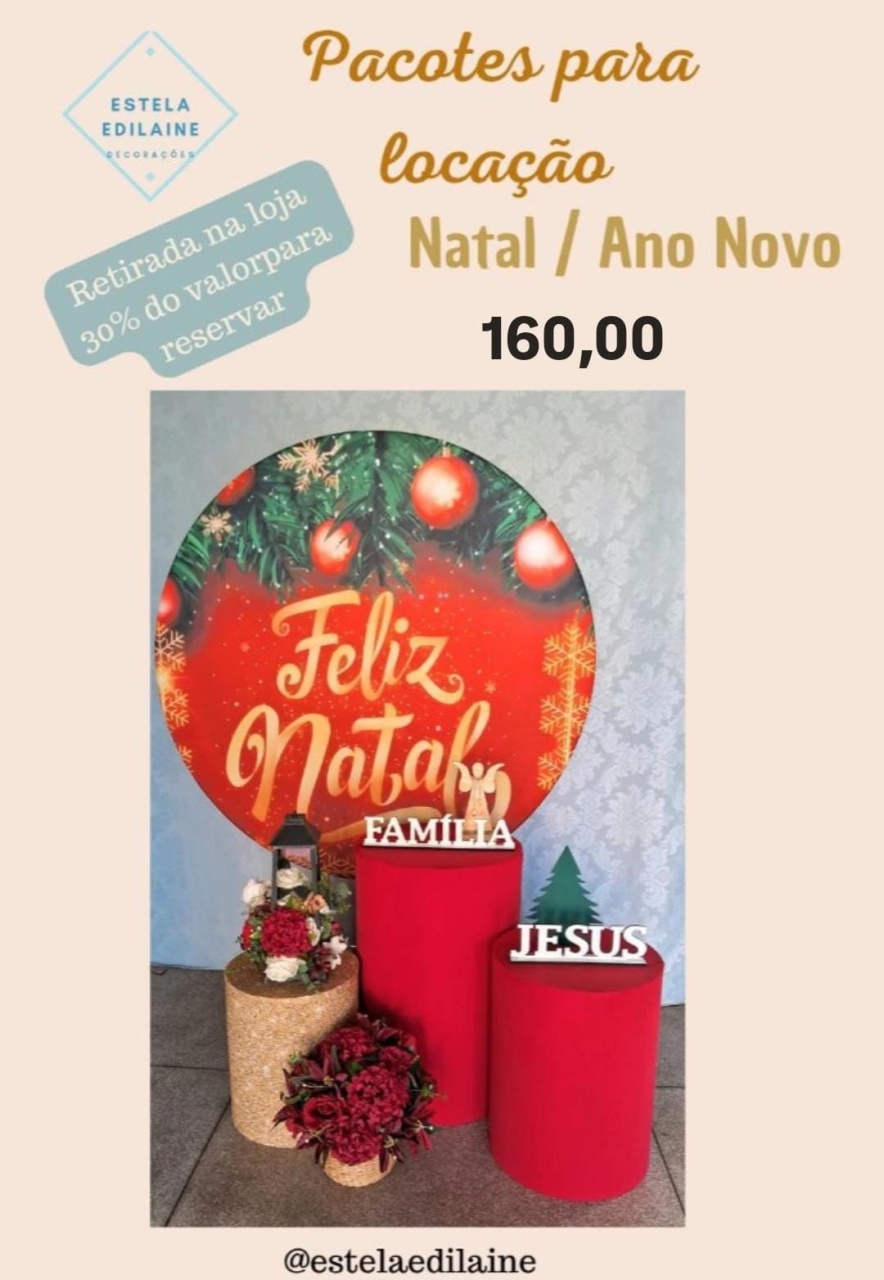 Natal 4 Indisponivel - Estela Edilaine Pegue e monte 