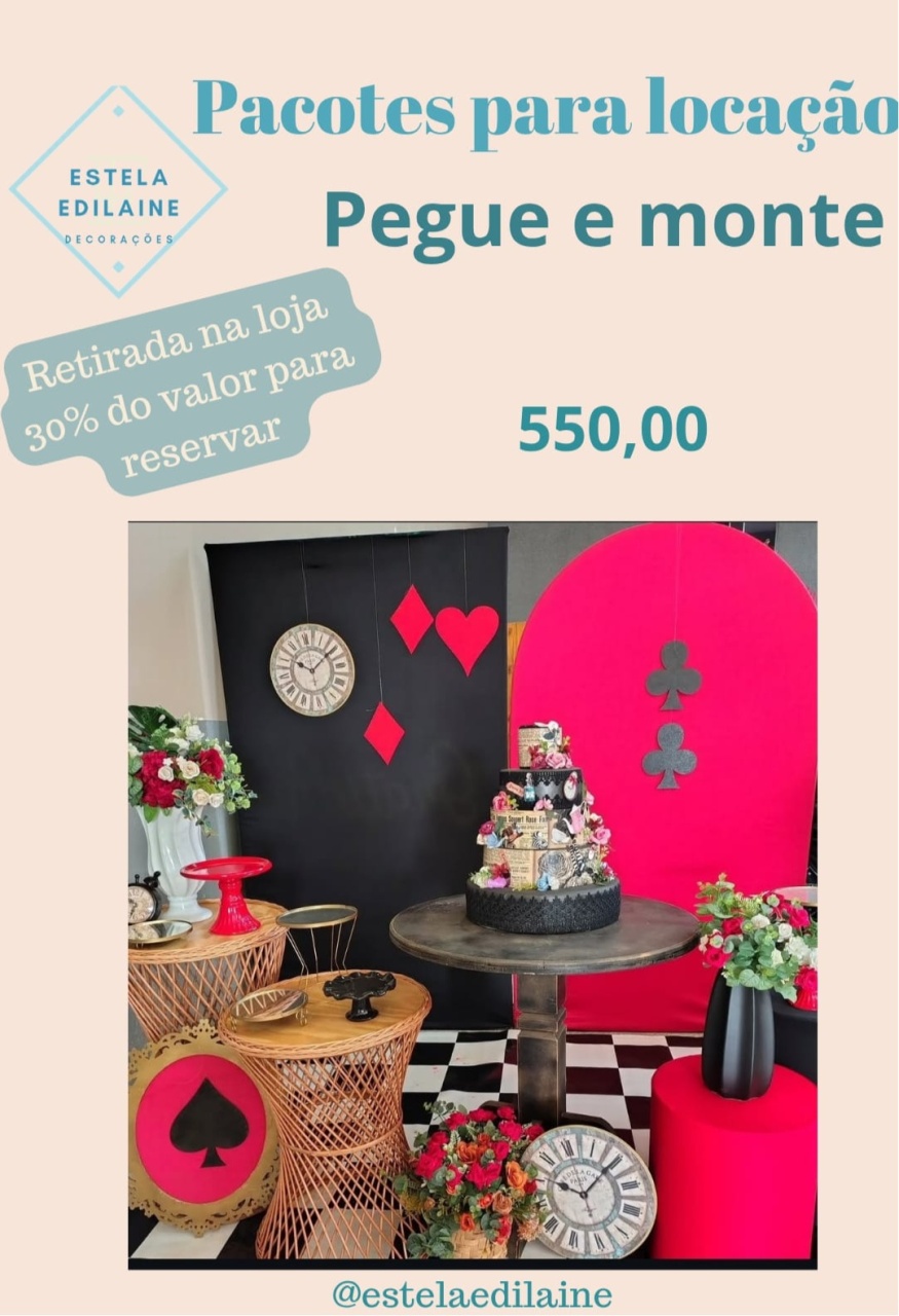 Rainha de Copas - Estela Edilaine Pegue e monte 