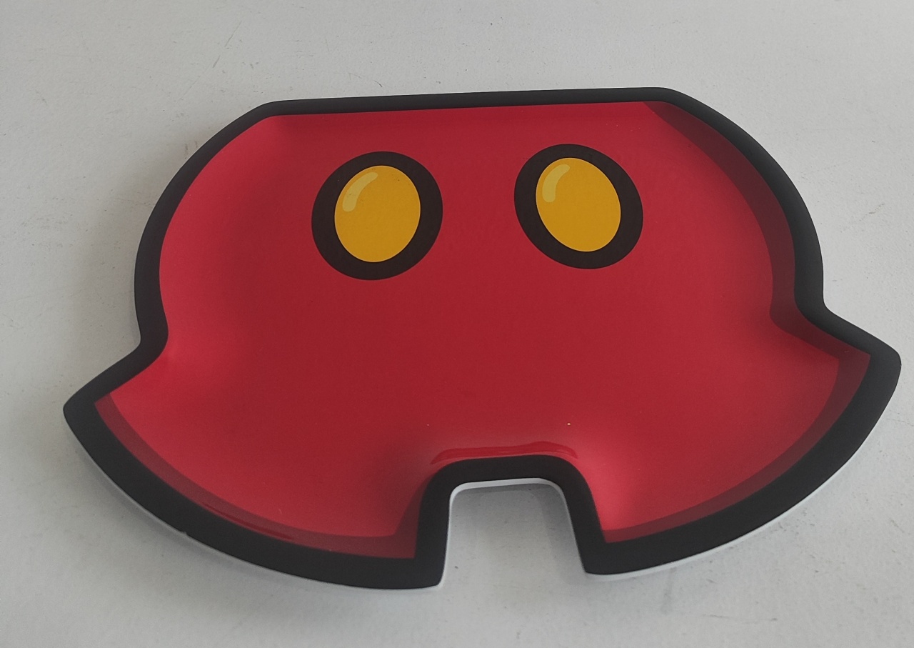 Bandeja Vermelho Mickey  - Wanusa Nunes Andrade