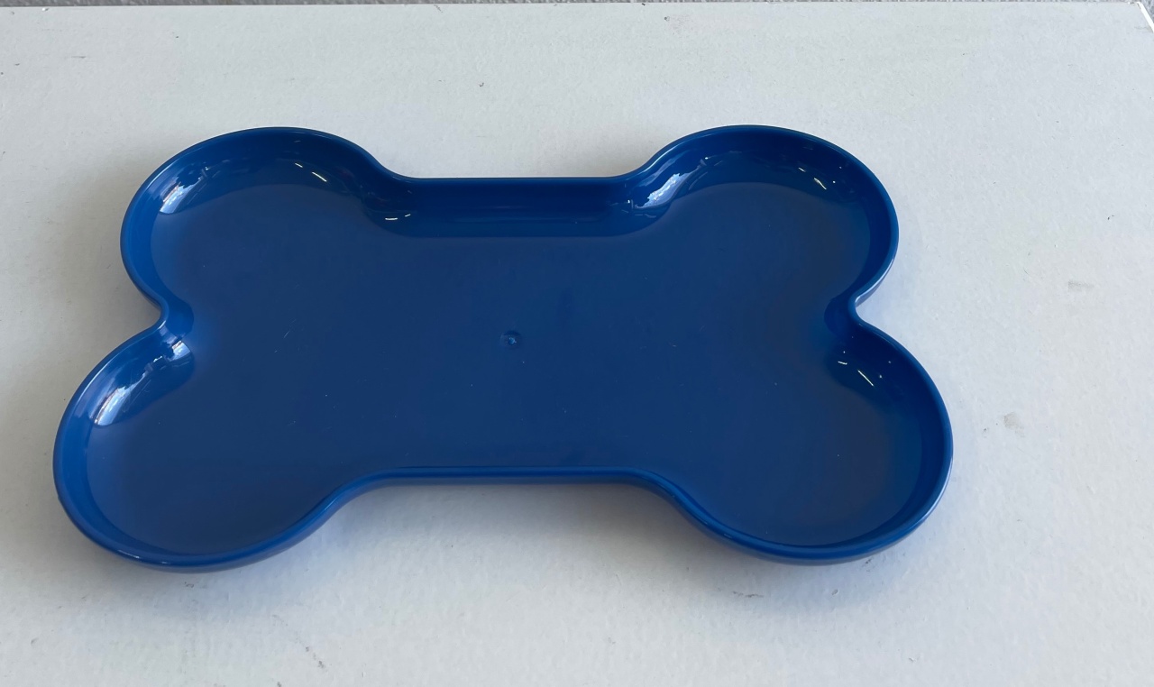 Bandeja Abs Osso Azul Royal 24X15 Cm - Wanusa Nunes Andrade