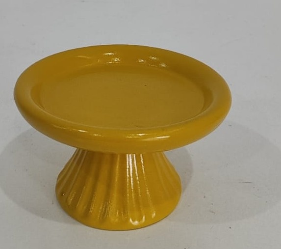 Suporte Para Doce Pp Amarelo 7X11Cm   - Wanusa Nunes Andrade